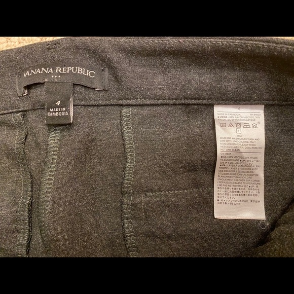 2/$15 Banana Republic Straight Work Pants - Picture 3 of 3